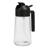 LA' VITE 2-in-1 Oil Dispenser Bottle – Glass Olive Oil Sprayer & Pourer with Flip-Top Lid